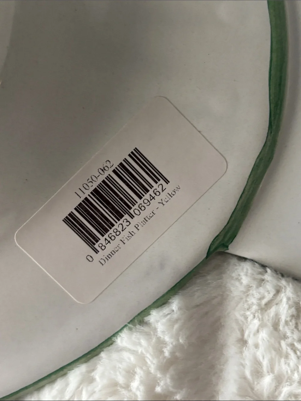 Mackenzie Childs Fish story Dinner Platter NWT